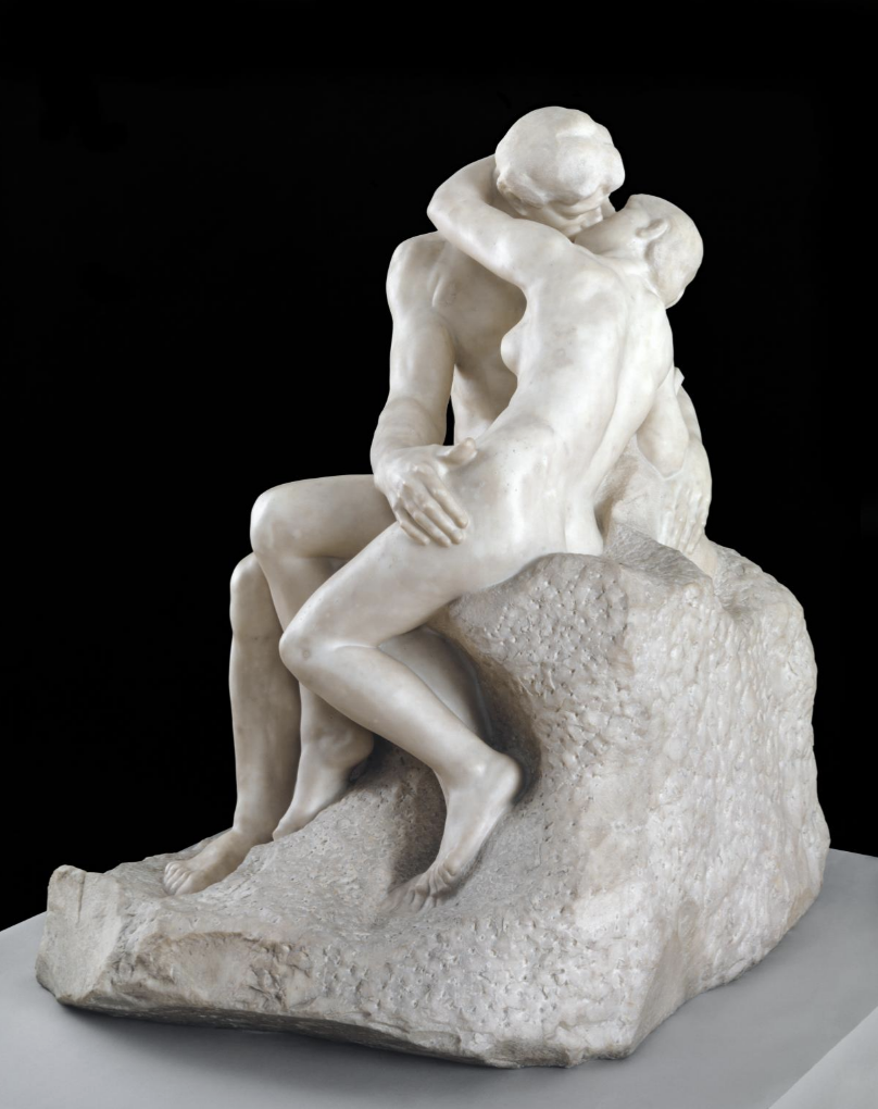 The Kiss by Auguste Rodin