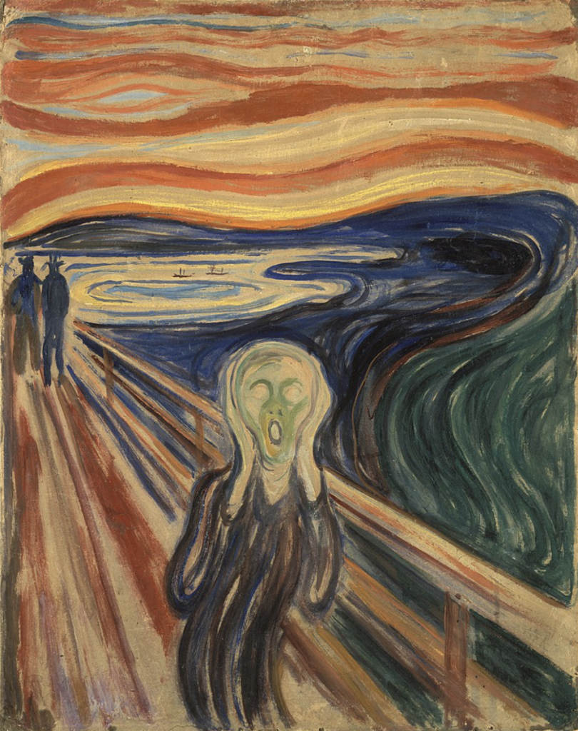 The Scream by Edvard Munch