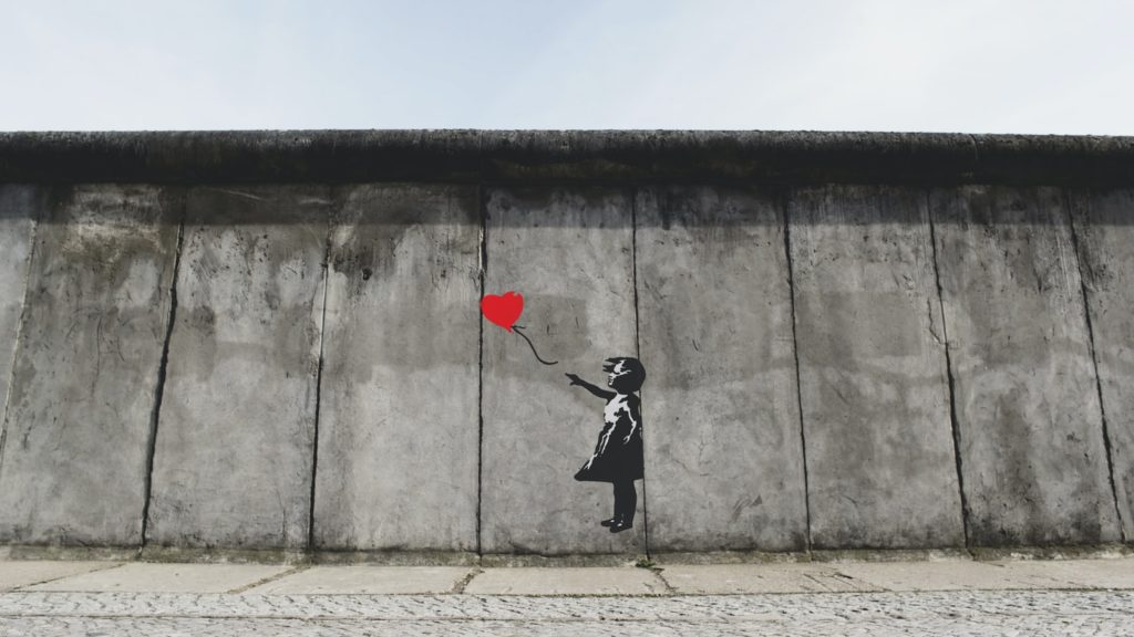 Banksy, Street art, Graffiti, Girl with a Red Balloon