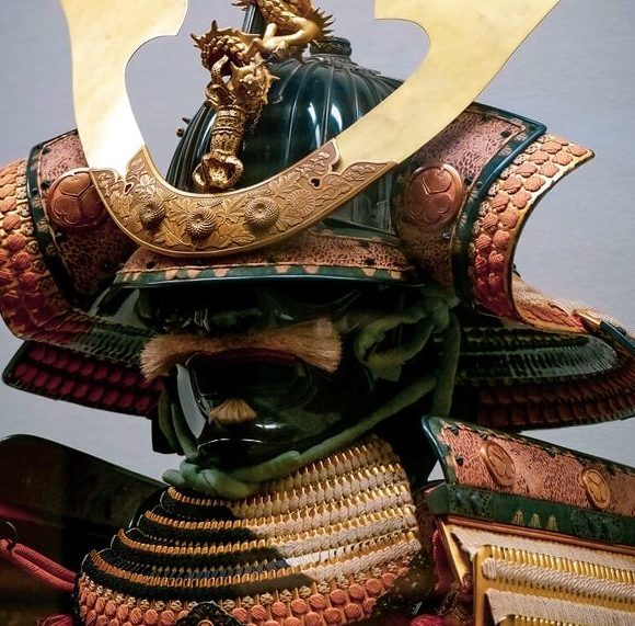 Samurai helmet