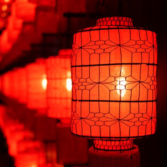 Red lantern for Chinese New Year celebration