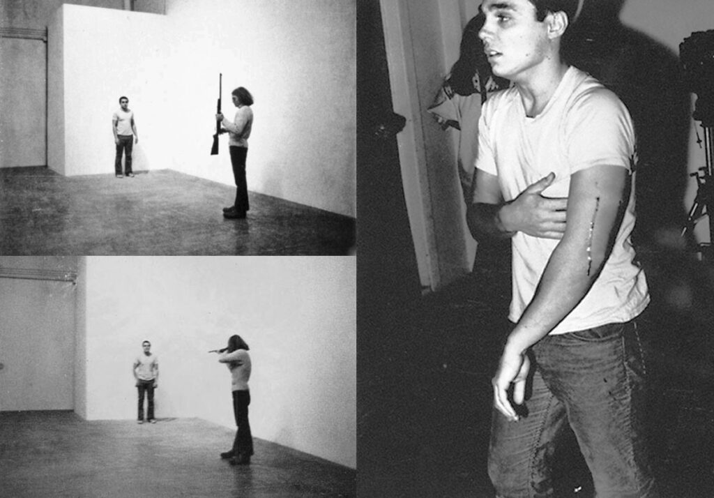 Chris Burden 'Shoot' performance