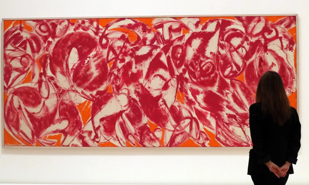 Lee Krasner painting Combat