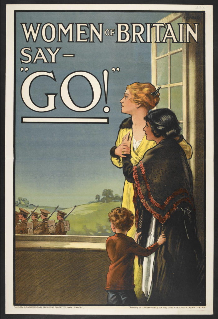 Women of Britain say GO! poster 