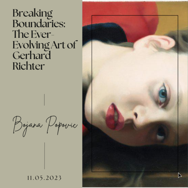 Breaking Boundaries- The Ever-Evolving Art of Gerhard Richter