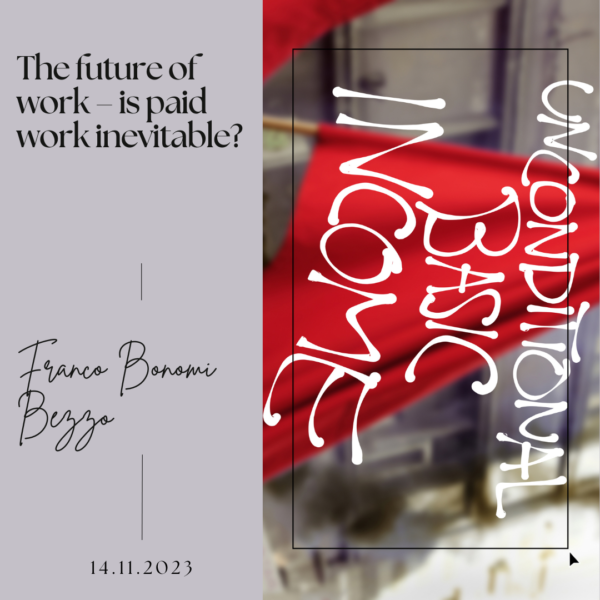 The future of work – is paid work inevitable?
