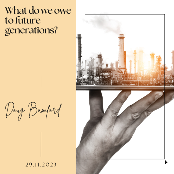 What do we owe to future generations?