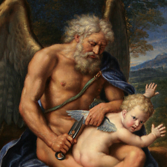 Time Clipping Cupid's Wings (1694), by Pierre Mignard